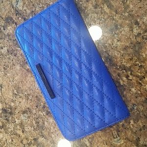 Rebecca Minkhoff Sophie Snap Wallet Bright Blue